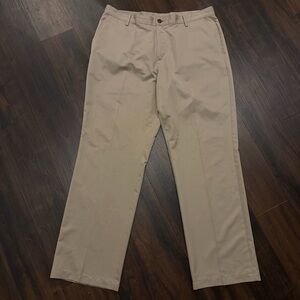 Men’s Adidas Climalite Performance Tan Colored Pants 36x32